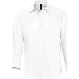Sols  Camisas mangas comprida BOSTON STYLE OXFORD  Branco Disponível em tamanho para homem. EU XXL,EU S,EU M,EU L,EU XL,EU 3XL,EU 4XL.Homem > Roupas > Camisas mangas compridas 