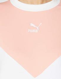 Puma Sweat curta colorblock com cordão 
