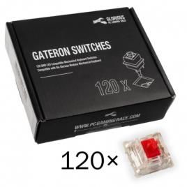 Pack 120 Switches Gateron MX Red para Glorious PC Gaming Ra