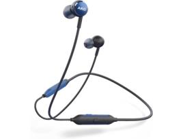 Auriculares Bluetooth AKG Y100 (In Ear - Microfone - Atende Chamadas - Azul)