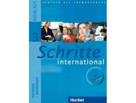 Manual Escolar Schritte International 3 Kursbuch / Arbeitsbuch + CD 2020