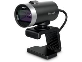 Webcam MICROSOFT LifeCam Cinema (HD - 5 MP - Microfone Incorporado)