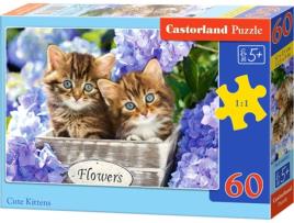 Puzzle  Cute Kittens (60 Peças)
