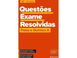 Livro Questões de Exame Resolvidas - Física e Química A - 10.º e 11.º anos de VVAA (Português)