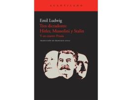 Livro Tres Dictadores: Hitler, Mussolini Y Stalin