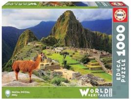 Puzzles EDUCA BORRAS 1000 Machu Pichu Peru