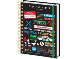 Caderno FRIENDS Infographic