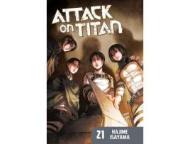 Livro Attack On Titan 21 de Hajime Isayama