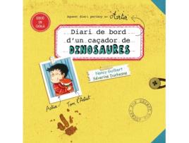 Livro Diari De Bord D´Un Caçador Dinosaures de Nancy Guilbert (Catalão)