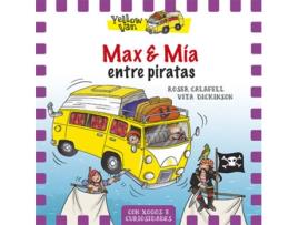 Livro Max E Mia Entre Piratas