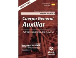 Livro Cuerpo General Auxiliar. Administración del Estado. Temario. Volumen 2. Actividad administrativa y ofimática de Vários Autores (Espanhol - 2018)