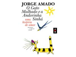 Livro Gato Malhado de Jorge Amado (Português - 2010)