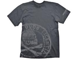 T-shirt  Pirate Coin oversize Print Uncharted 4
