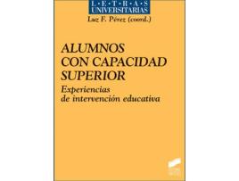 Livro Alumnos con capacidad superior de Luz F. Perez