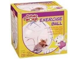 Bola de Exercício para Hamsters  com Suporte Pequena
