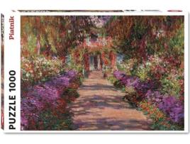 Puzzle PIATNIK Monet: A Pathway in Monets Garden (Idade Mínima: 8 Anos - 1000 Peças)