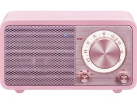 Rádio  WR-7 (Rosa - Analógico - FM - Bateria)