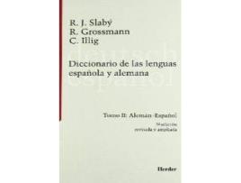 Livro Diccionario Slaby Aleman Español Tomo 2 de Slaby (Espanhol)