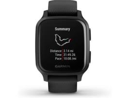 Relógio Desportivo GARMIN Venu SQ Music (Bluetooth - Até 6 dias de autonomia - Preto)