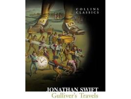 Livro Gullivers Travels de Jonathan Swift