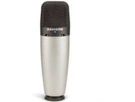 Microfone Condensador  C03 (Com Fio - Frequência: 40Hz-18kHz)