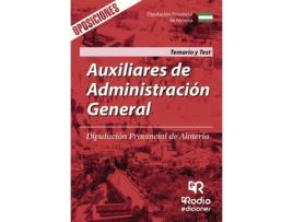 Livro Auxiliares de Administración General. Diputación Provincial de Almería. Temario y Test de Vários Autores (Espanhol - 2017)