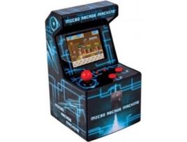 Consola Retro Arcade Mini ITAL 250 jogos pré-instalados (Preto e Azul)