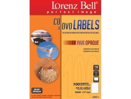 Etiquetas LORENZ BELL 6043 p/Caixa CD