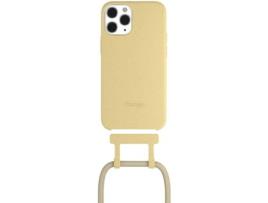 Capa Lace  para Apple iPhone 12 / iPhone 12 Pro - Amarelo