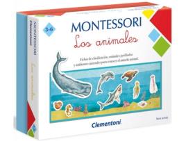 Jogo Educativo CLEMENTONI Montessori - Animais