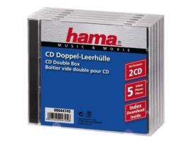 Arquivo CD HAMA Duplo (CD - 5 Unidades)