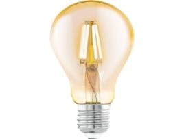 Lâmpada LED Decorativa  Filamento Ambar (4 W - Casquilho: E27 - 1 Lâmpada - Luz Amarela)