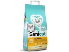 Areia Aglomerante para Gatos SANICAT Clumping (10 L)