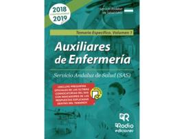 Livro Auxiliares de Enfermería. Servicio Andaluz de Salud (SAS) Temario Específico Volumen 1 de Vários Autores (Espanhol - 2018)