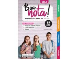 Livro Boa Nota! Preparação Para Os Testes 8.º Ano - Mat, Fq, C de Vários Autores (Português)