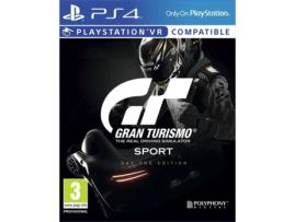 Jogo PS4 Gran Turismo Sport - Plus Edition