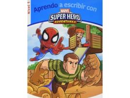 Livro Aprendo A Escribir Con Los Superhéroes - Nivel 1 (Aprendo A Escribir Con Marvel) de Marvel (Espanhol)