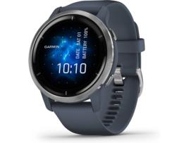 Relógio Desportivo GARMIN Venu 2 (Bluetooth - 11 dias de autonomia - Azul)