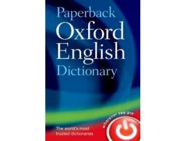 Livro Paperback Oxford English Dictionary