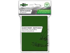 Sleeves para Cartas  Small Matte Green (6,2 x 8,9 cm)