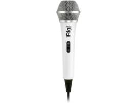 Microfone Condensador IK MULTIMEDIA iRig Mic Voice Branco (Com Fio - Frequência: 100Hz-15 kHz)