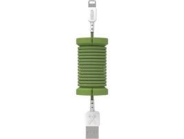 Spool Lightning Cable 1m (military green)