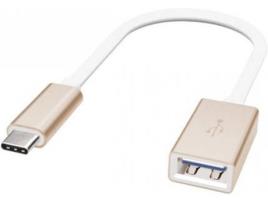 Adaptador 3.1 USB-C - USB A (F) (gold)