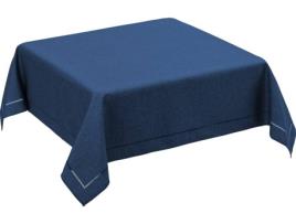 Toalha de mesa LOLAHOME Clássico  Azul (Tecido - 150x150 cm)