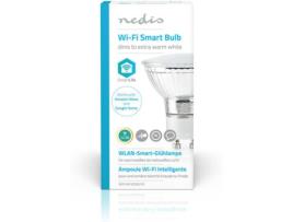 Lâmpada Inteligente LED Wi-Fi NEDIS Branco (GU10 - Branco)