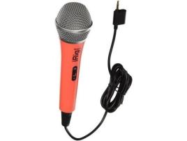 Microfone Condensador IK MULTIMEDIA iRig Mic Voice Rosa (Com Fio - Frequência: 100Hz-15 kHz)