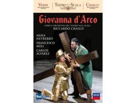 CD+DVD Anna Netrebko, Riccardo Chailly, Coro del Teatro alla Scala di Milano - Verdi: Giovanna d Arco