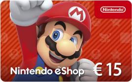 eShop digital - 15 euros