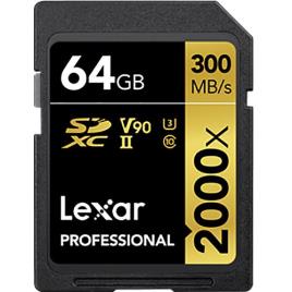 Cartão Memória  Professional 2000x SDXC - 64GB