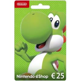 Cartão Nintendo eShop 25€